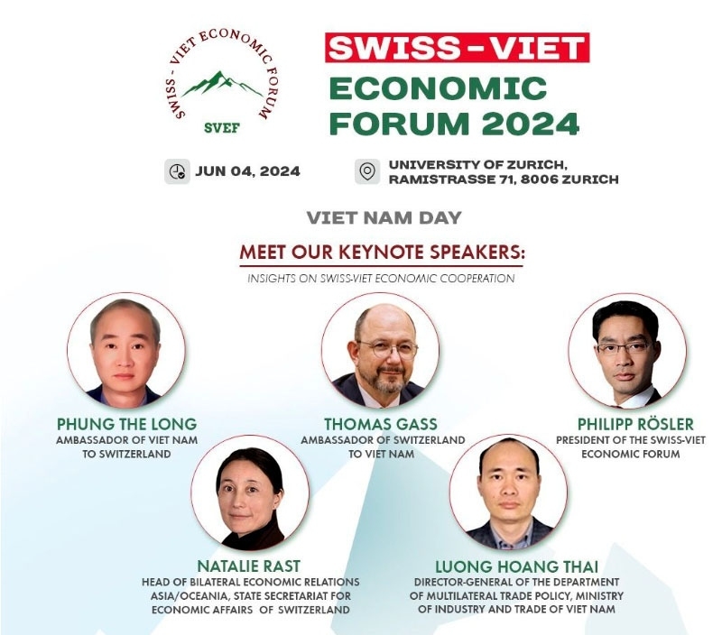 VIETNAM - SWITZERLAND ECONOMIC FORUM 2024